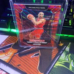 CHARLES BARKLEY RED PRIZIM MONOPOLY 