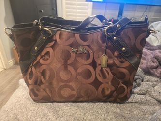 Coach brown purse