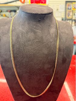 10KT Curb Link Chain 38385-1