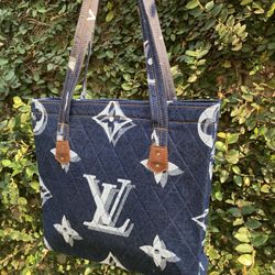 Handmade Recycled Denim Tote 