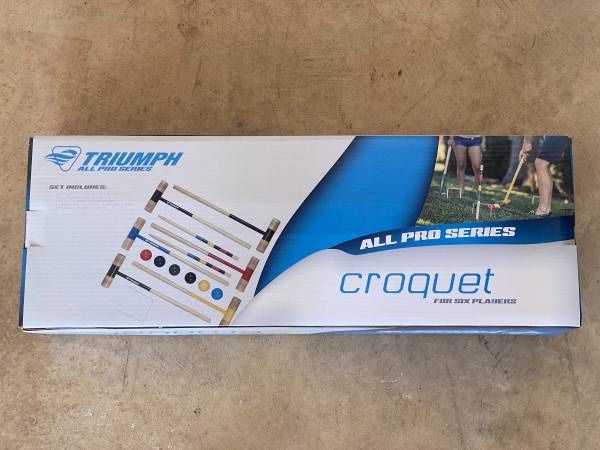 FS: Croquet Set - BRAND NEW!!!