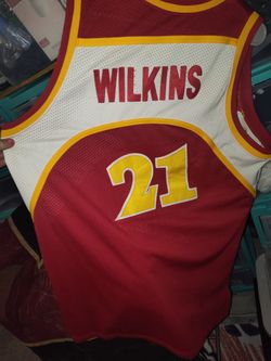  Dominique Wilkins #21 jersey Vintage