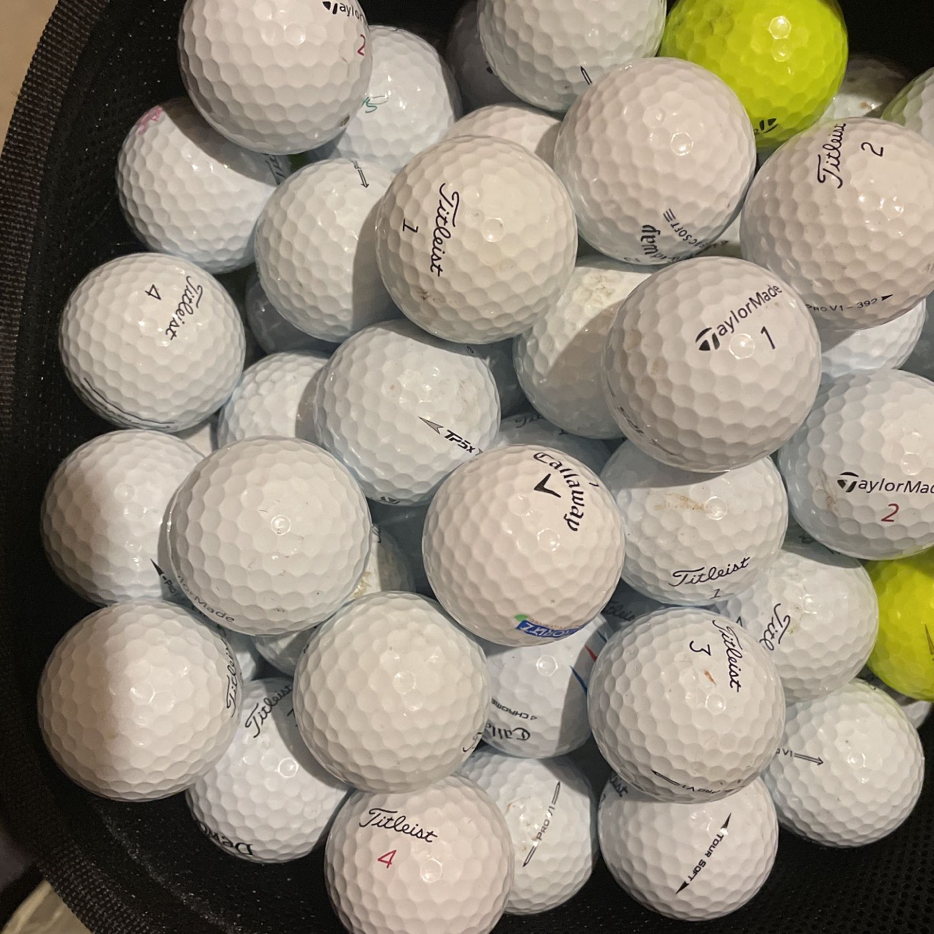 Titleist TaylorMade Callaway Golf Balls