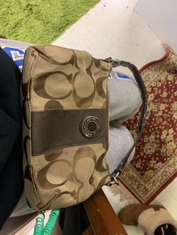 Coach hand bag