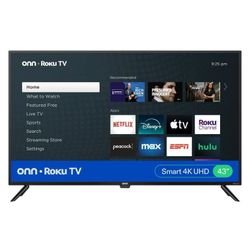 Onn Roku TV 43”，$90