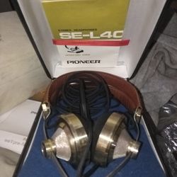 Pioneer  Se L40 1971 Vintage Stereo Headphones