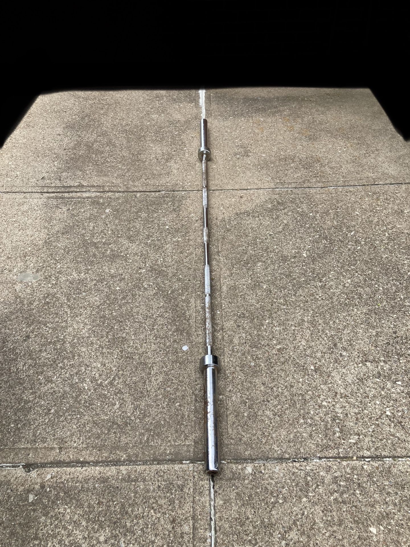 Olympic 2” 7ft beater Barbell bar 45lbs 45 lb lbs for Weight plates