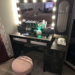Vanity And Stool