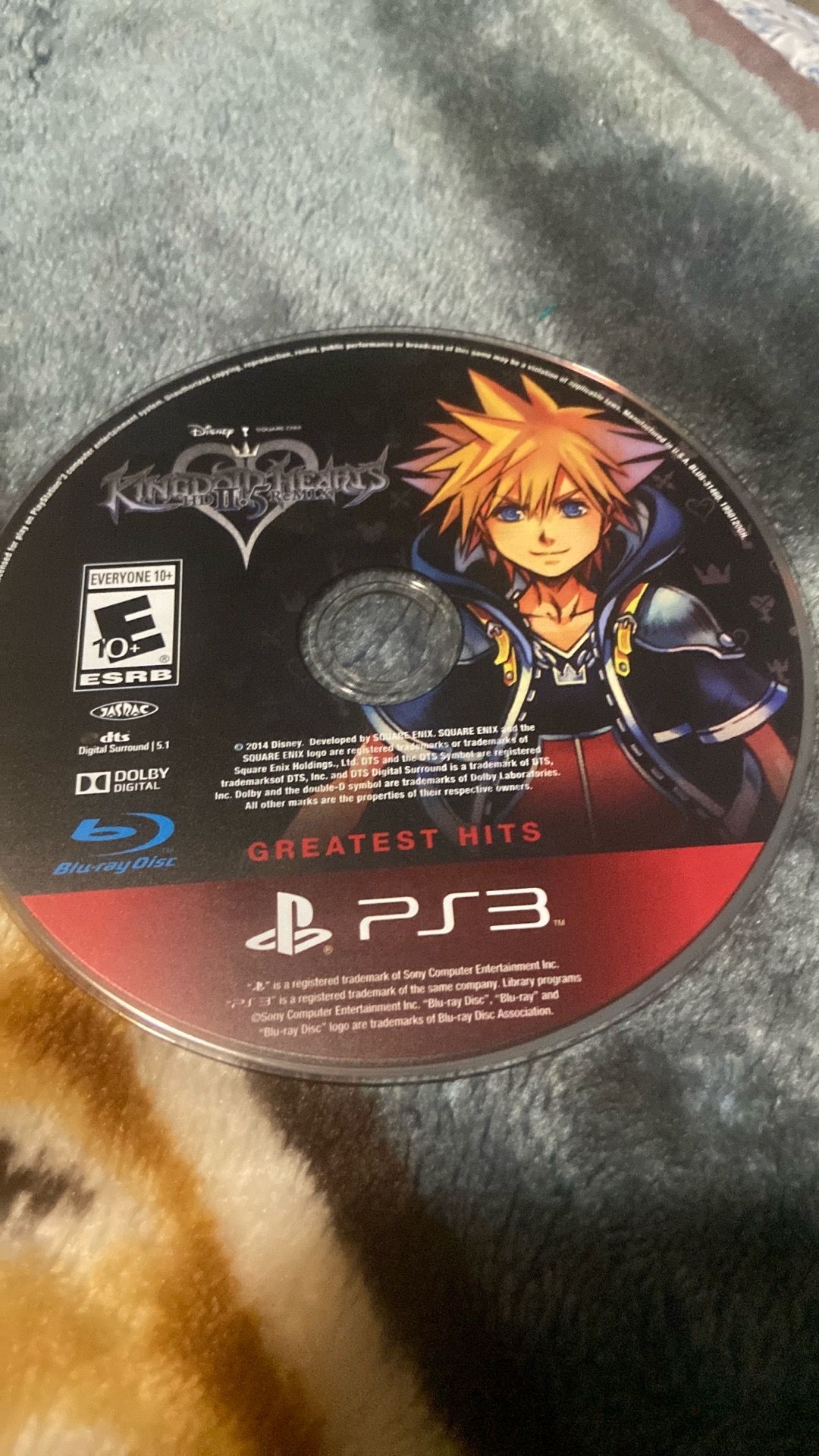 PS3 kingdoms hearts HD ll•5 •remix