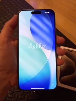 Excellent condition Apple iPhone 15 Pro Max Unlocked 256GB. Always have case on. Clean IMEI