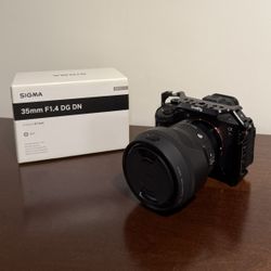 Sony A7RV with Sigma Art 35mm F1.4 DG DN Lens 