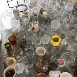 VOTIVE CANDLE HOLDERS & TEA LIGHTS 