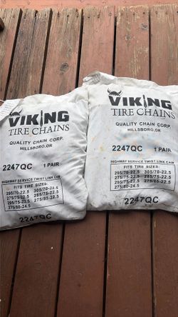 Tractor/Trailer Snow Chains