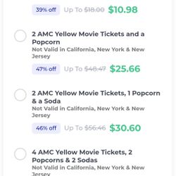 AMC Yellow Tickets