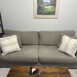 Sofa Light Gray Couch
