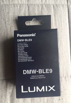 LUMIX battery new DMW-BLE9