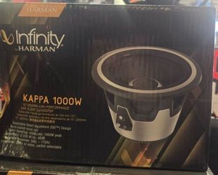 Infinity kappa 10” subwoofer