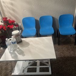 Table and three chair kids