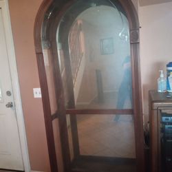 Antique Glass Cabinet