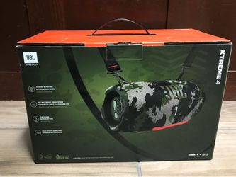 Jbl xtreme 4 soeaker Bluetooth color camouflageado nueva en si caja sellada
