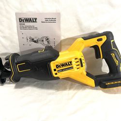 Brand New Dewalt XR 20V Brushless Reciprocating Saw. Retails for $229 for tool only.