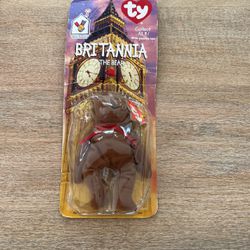 Britannia The Bear Beanie Baby  Make Me An Offer 