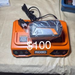 Ridgid Battery Ridgid Charger Fast Charging 