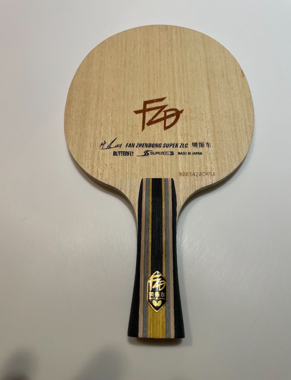 Fan Zhendong ZLC table tennis paddle