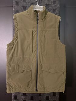 NEW Men's Orvis Olive Green Reversible Vest Medium