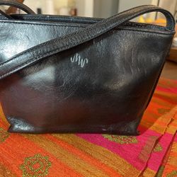 Monsac Original Black Leather Purse