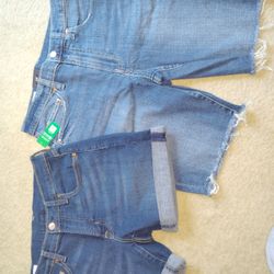 Brand New Jean Shorts! Take 2 For $25