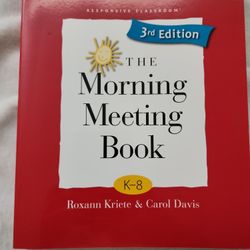 The Morning Meeting Book K-8