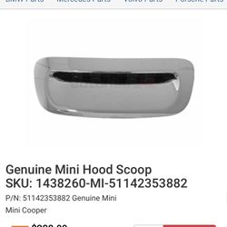 R56/ Mini Cooper S / OEM Hood Scoop