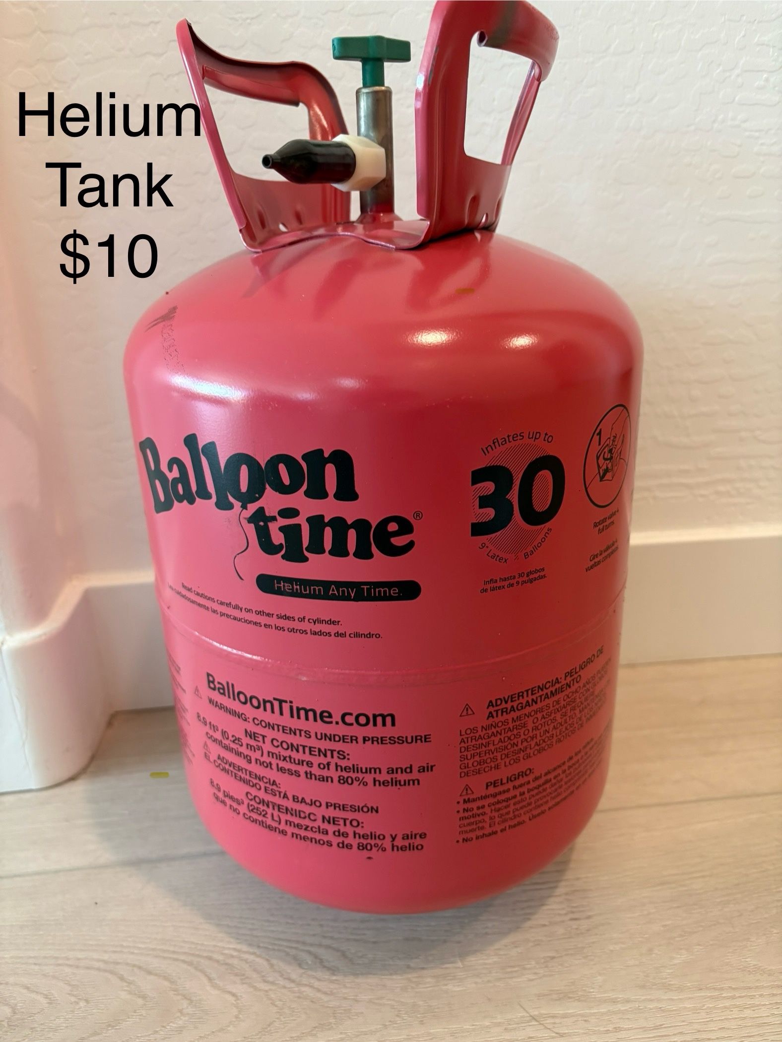 Helium Tank