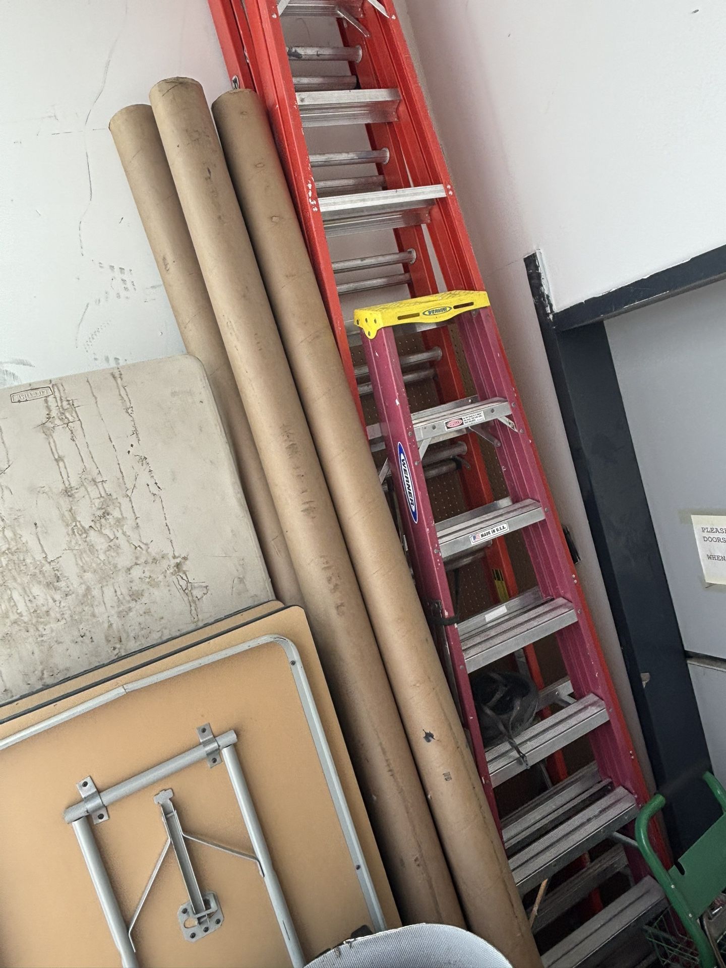 free cardboard tubes!