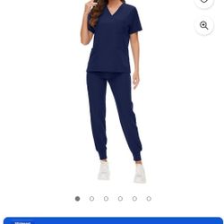 $12 VIAOLI scrubs Jogger Set - Small