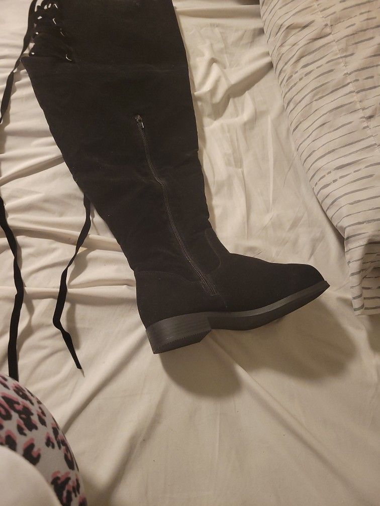 Thigh High Boots/ New