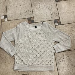 EUC J.Crew Ladies Sweatshirt Size S