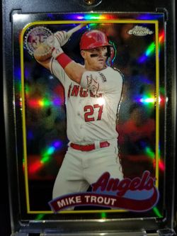 Mike Trout Refractor 24 Topps 35th Anniversary 