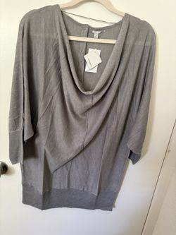 Pale Gray Cardigan