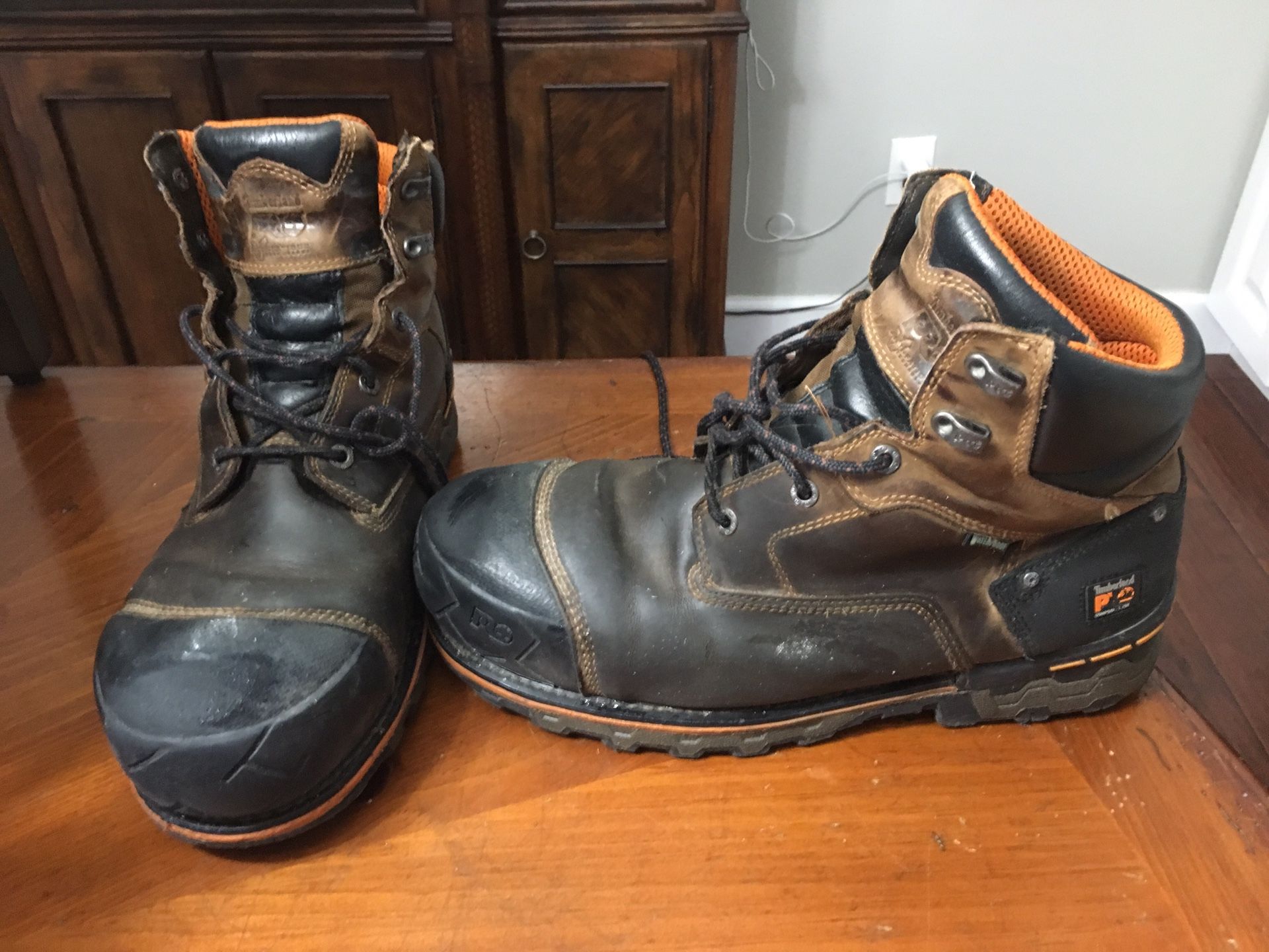 Timberland pro work boots