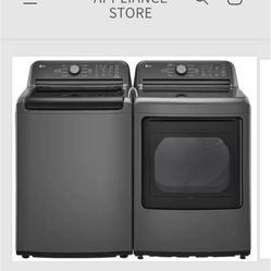 Washer And Dryer Electric Set New Lg.