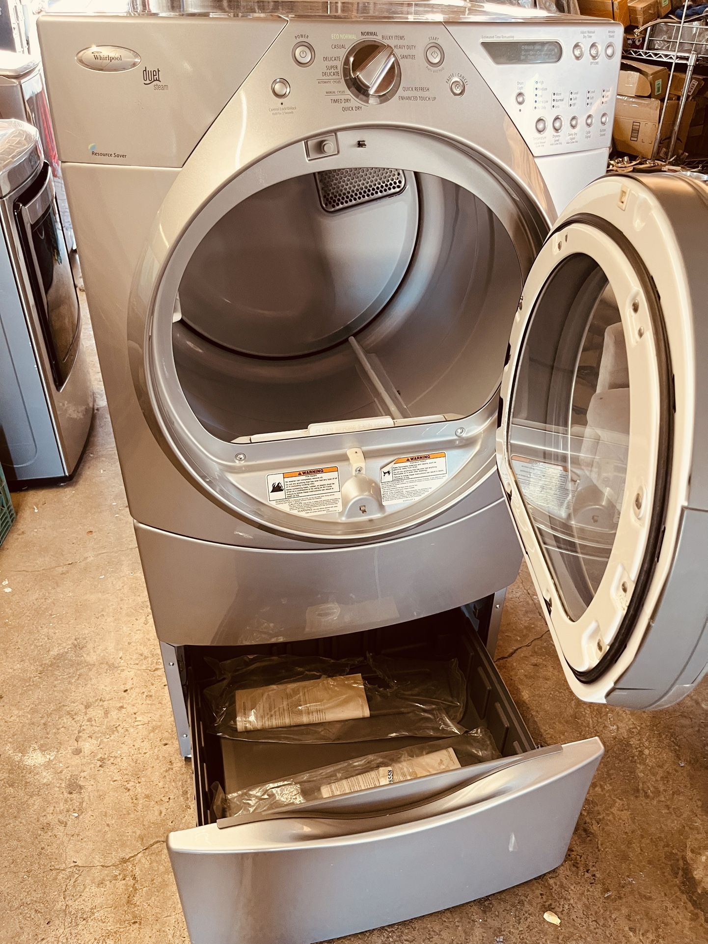 Whirlpool Duet Steam Dryer Electric Free Delivery 