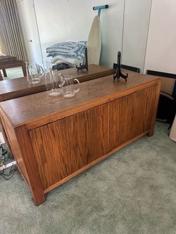 Wood Dinning Table and Buffet
