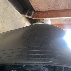 Large Black Plastic Planter Pot 