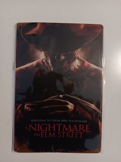 A Nightmare On Elm Street Movie Metal Poster Vintage Style Tin Sign 7.87"×11.8"