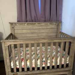 Crib And Mattress 