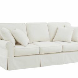 Beautiful White Cloth Sofa 