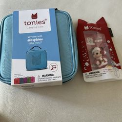 Tonies Carrying Case And Mickey audio Character 