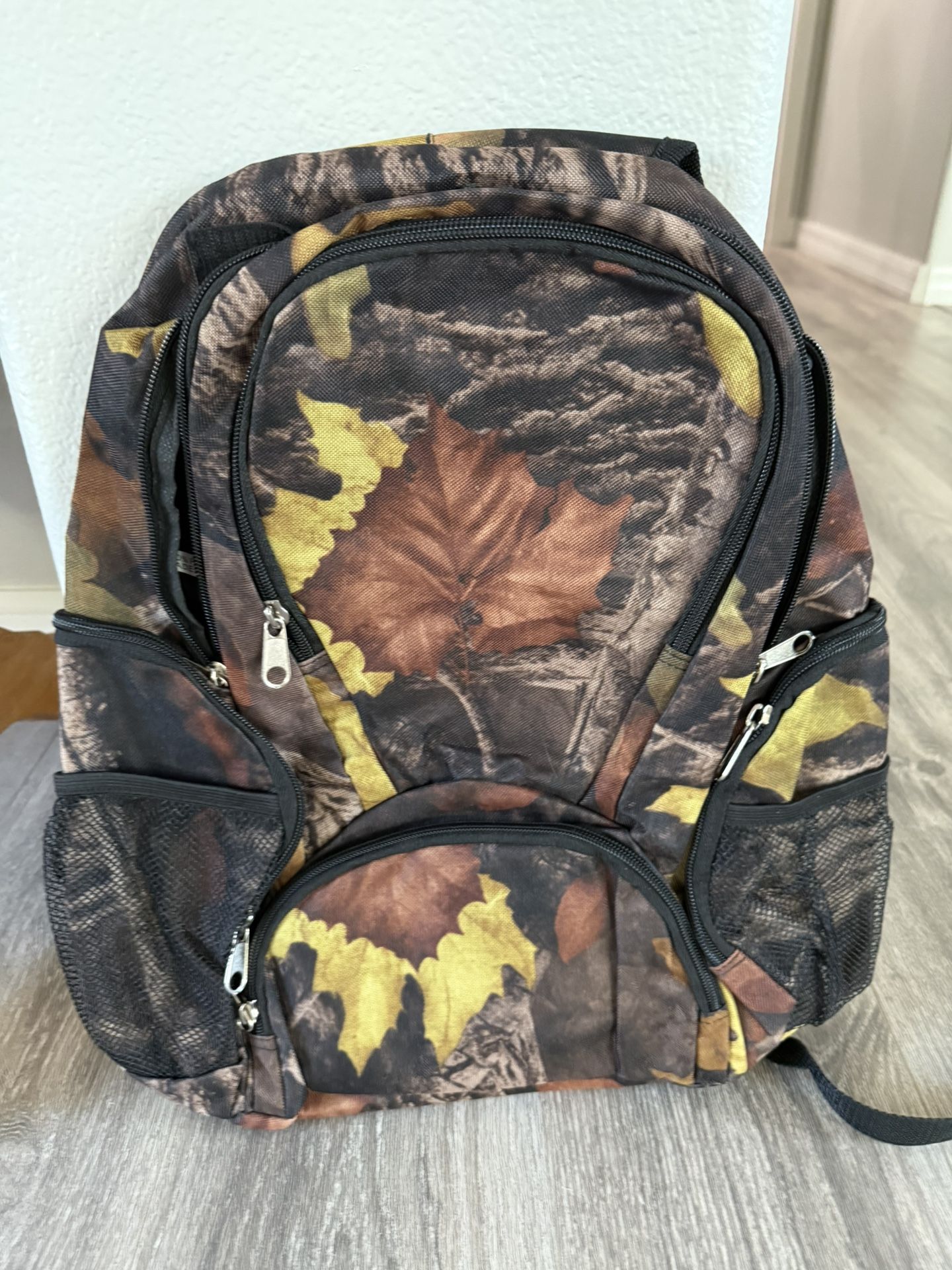 Camo Backpack Like New